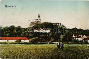 1921 Németújvár, Güssing; vártemplom. J. Salvachrist kiadása / castle church (EK)