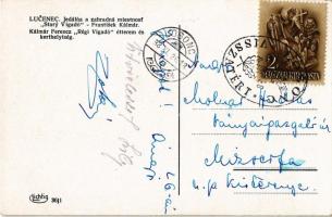 Losonc, Lucenec; Kálmár Ferenc Régi Vigadó étterem és kerthelyiség / Jedálna a zahradná miestnost St...