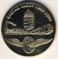 2006. "MÁV 160 éves" emlékérem T:BU
