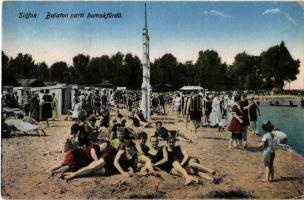 Siófok, Balaton parti homokfürdő