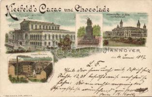 1897 Hannover Cacao-factory Litho