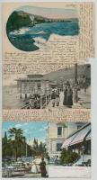 Abbazia, Opatija; - 3 pre-1910 postcards
