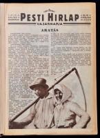 1933 A Pesti Hírlap Vasárnapjának fél évfolyama (1933-as évfolyam 2. része), könyvbe kötve