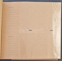 Képeslapalbum 192 férőhellyel / Postcard album for 192 postcards (22 cm x 23 cm)