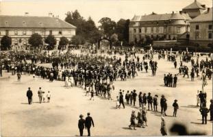 1930 Kőszeg, Vármegyei dalosünnepély - 2 db fotó képeslap / 2 photo postcards