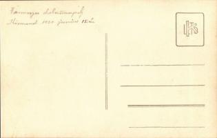 1930 Kőszeg, Vármegyei dalosünnepély - 2 db fotó képeslap / 2 photo postcards