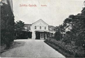 Szőlősgyörök, Szőllős-Györök - 2 db régi képeslap: Jankovics kúria, kastély, kápolna / 2 pre-1945 postcards: castle, chapel