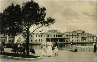 Brijuni, Brioni (Adria) - 10 db régi városképes lap / 10 pre-1945 town-view postcards