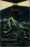 Pola, Pula - 5 db régi városképes lap / 5 pre-1945 town-view postcards