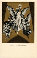1938 Budapest XXXIV. Nemzetközi Eucharisztikus Kongresszus, Benczúr Gyula mennyezeti képei a Bazilik...