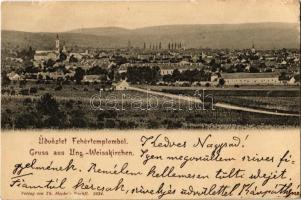 Fehértemplom, Ung. Weisskirchen, Bela Crkva - 6 db régi városképes lap / 6 pre-1945 town-view postca...