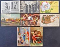 Kb. 95 db főleg MODERN képeslap: magyar városok és motívumok / Cca. 95 mostly modern postcards: Hung...