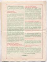 Bia 1929. A Pesti Hírlap előfizetőinek szóló baleset biztosítási okmány 10.000P értékben, a Angol El...