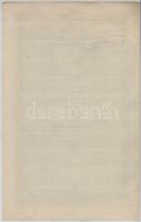 Budapest 1910. "Magyar Korona Országai 4%-al kamatozó járadékkölcsön" 500K-ról szelvényekk...