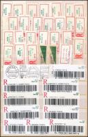 Ragjegyek összeállítás 2 db közepes berakólapon