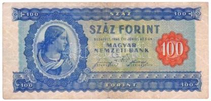 1946. 100Ft T:III Hungary 1946. 100 Forint C:F Adamo F26