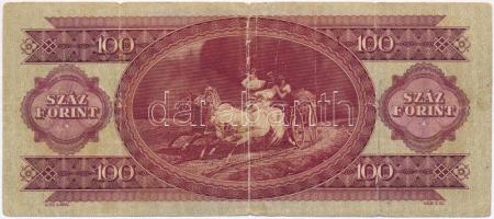 1947. 100Ft "B197" T:III- hajtás mentén szakadás
Adamo F27