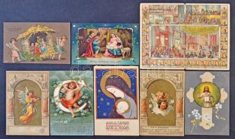 Kb. 65 db főleg MODERN vallásos motívumlap / Cca. 65 mostly modern religious motive postcards