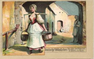 German folklore Litho