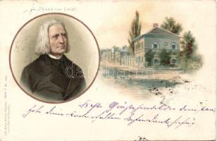 1899 Liszt Ferenc Litho