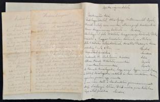 cca 1840-1890 Bolyó Kálmán szentesi királyi közjegyző irathagyatéka. Általa kibocsájtott és ellenjeg...