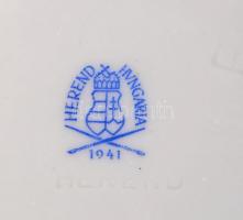 Herendi  süteményes tányérok 6 db, kézzel festett, jelzett, hibátlan d: 16 cm