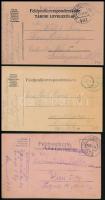 7 db I. világháborús magyar és 2 db II. világháborús német tábori posta küldemény