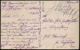 7 db I. világháborús magyar és 2 db II. világháborús német tábori posta küldemény