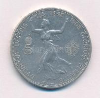 Ausztria 1908. 5K Ag "Ferenc József - Jubileum" T:2,2- 
Austria 1908. 5 Corona Ag "F...