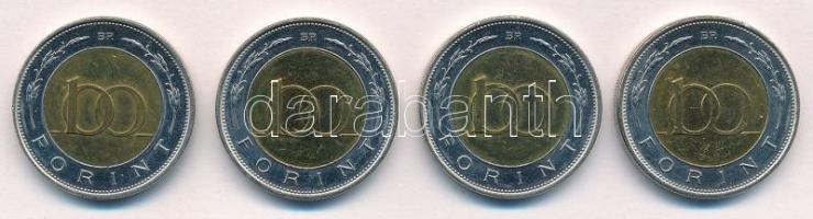 2002. 100Ft "Kossuth" (4x) T:1-,2 két darabon fo.
Adamo FOEM1