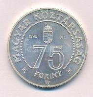 1999. 75Ft Ag "75 éves az MNB" T:BU Adamo EM158