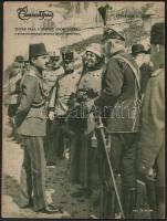 1916. június 4. Az Érdekes Újság IV. évf. 23. száma, benne számos fénykép, cikk az I. világháború katonáiról és eseményeiről, 48p