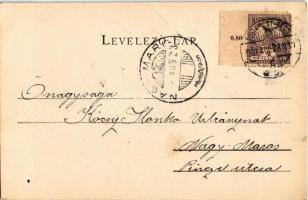 1901 Lőcse, Levoca; Városháza északi oldal. Schmidt Edgar 5097 b. / town hall from north (fl)