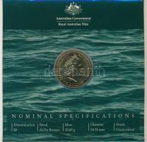 Ausztrália 2004. 5D Al-Br "Tazmánia 200 éves" karton dísztokban T:1
Australia 2004. 5 Dol...