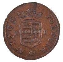 1705K-B Rézpoltúra "II. Rákóczi Ferenc" (2,94g) T:1-,2
Hungary 1705. Poltura "Franci...