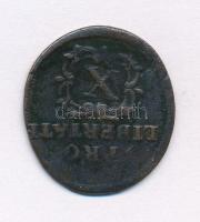 1706. X Poltura Cu "II. Rákóczi Ferenc" (6,73g) T:2,2-
Huszár: 1535., Unger II.: 1133.a