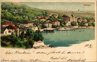 1899 Abbazia, Opatija; litho