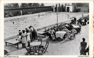 1944 Fertőszentmiklós, Strand fürdő (kis szakadások / small tears)