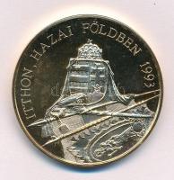 Bognár György (1944-) 1993. "Vitéz Nagybányai Horthy Miklós / Itthon hazai földben" aranyo...