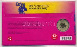 Ausztrália 2017. 1D Al-Br "Kakas éve" bélyeges borítékban, elsőnapi bélyegzéssel T:1
Aust...