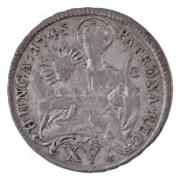 1745K-B 15kr Ag "Mária Terézia" (6,3g) T:2-
Hungary 1745K-B 15 Kreuzer Ag "Maria The...