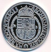 DN "Magyar tallérok utánveretben - II. Mátyás tallérja 1611" Ag emlékérem tanúsítvánnyal (...
