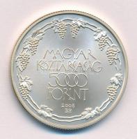 2008. 5000Ft Ag "Tokaji Történelmi Borvidék" T:BU Adamo EM219