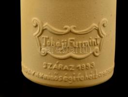 1993 Tokaji furmint Rákóczi Ferenc figurális kerámia palackban. Bontatlan palack