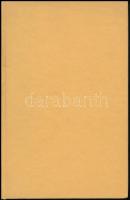 Wass Albert: Ember az országút szélén. Toronto, 1977, Danubian Press. 3. kiadás. Kiadói egészvászon-...
