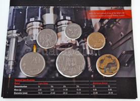 Ausztrália 2014. 5c-2D (6xklf) forgalmi sor karton dísztokban, egyik érme multicolor T:1
Australia ...