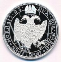 DN "Magyar tallérok utánveretben - Rudolf tallérja 1598" Ag emlékérem tanúsítvánnyal (20g/...