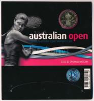 Ausztrália 2012. 1D Al-Br Ausztrál Open karton dísztokban T:1 Australia 2012. 1 Dollar Al-Br Australian Open in cardboard case C:UNC Krause KM#1735
