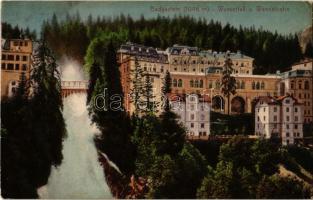 Bad Gastein, Wasserfall u. Wandelbahn / waterfall, promenade (EK)