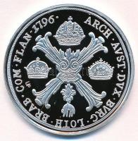 DN "Magyar tallérok utánveretben - I. Ferenc tallérja 1796" Ag emlékérem tanúsítvánnyal (2...